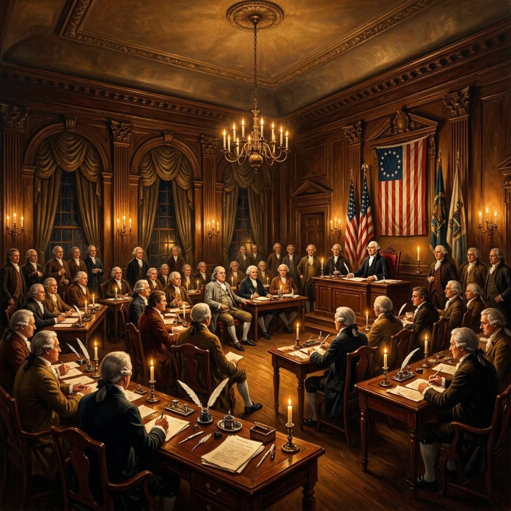 The Constitutional Convention — Independence Hall, 1787